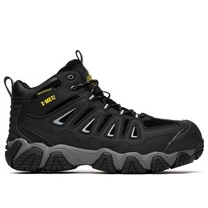 Thorogood "Crosstrex I-Met²" Composite Toe Work Boots Black | Men's Size 10 Wide